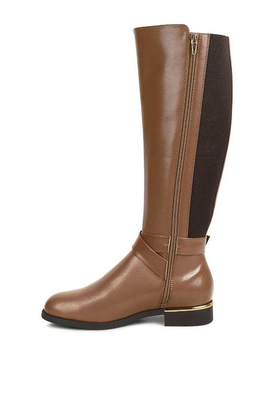 Tan Riding Boots - Tigbul's Variety Fashion Shop