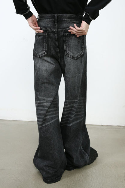 Men's Wide Leg Jeans with Pockets - Tigbul's Variety Fashion Shop