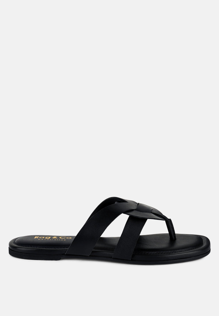 Angeles Flat Slip Ons - Tigbul's Variety Fashion Shop