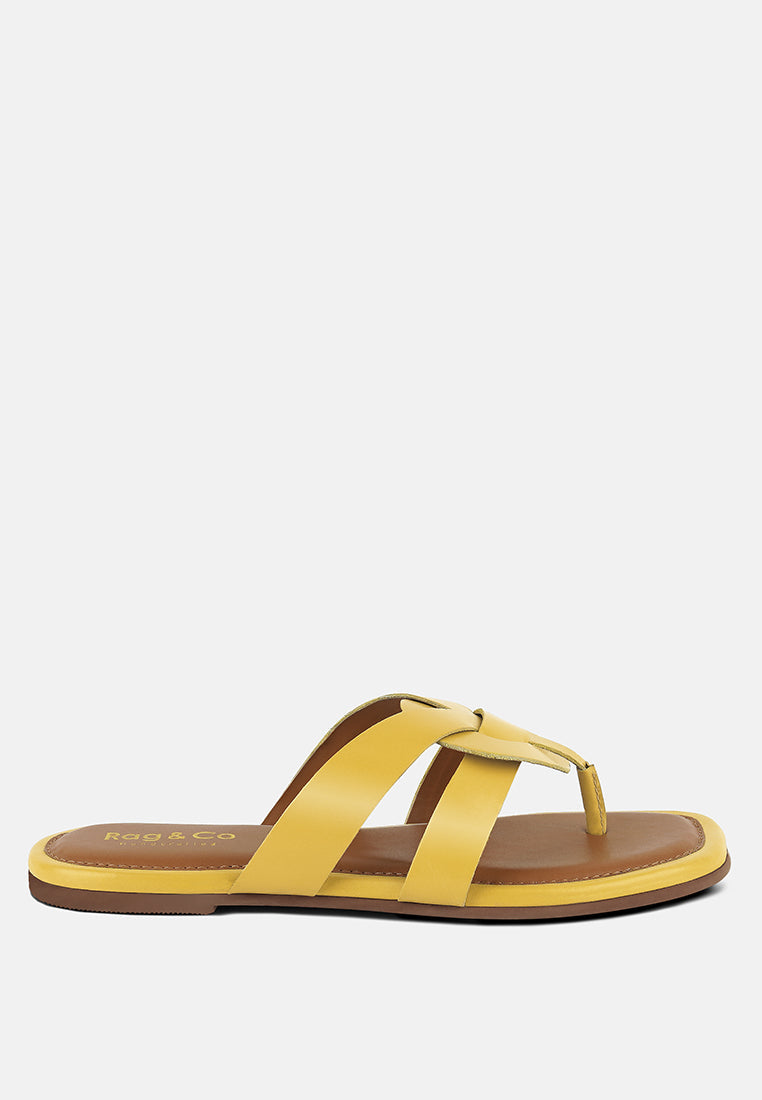 Angeles Flat Slip Ons - Tigbul's Variety Fashion Shop