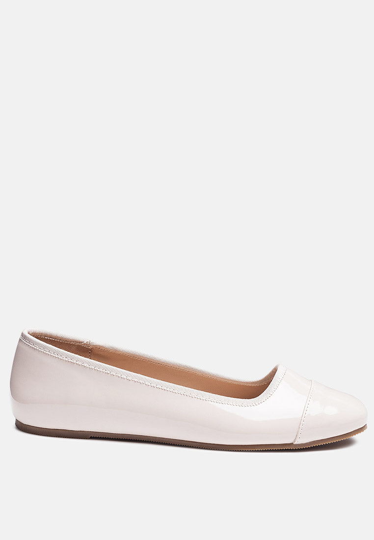 Camella Round Toe Ballerina Flat Shoes - Tigbul's Variety Fashion Shop