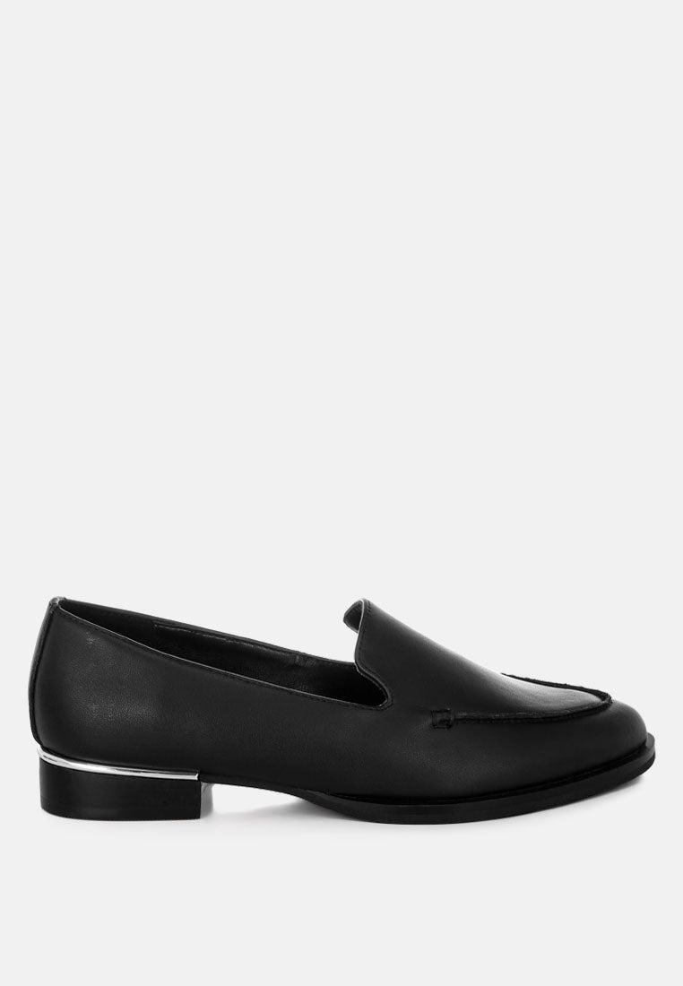 Anna Suede Leather Loafers - Tigbul's Variety Fashion Shop