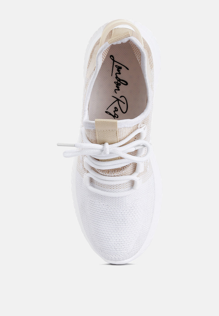 Samantha Knitted Chunky Sneakers - Tigbul's Variety Fashion Shop