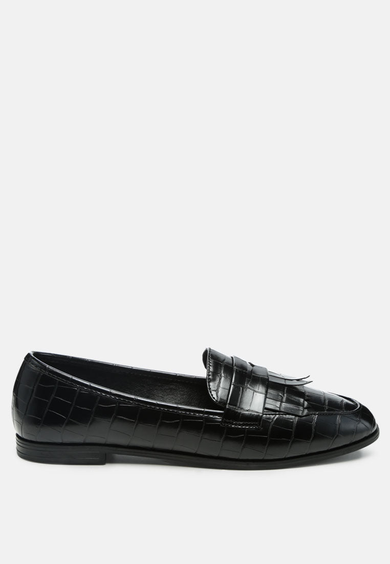 Pecker Black Patent Pu Everyday Loafer - Tigbul's Variety Fashion Shop