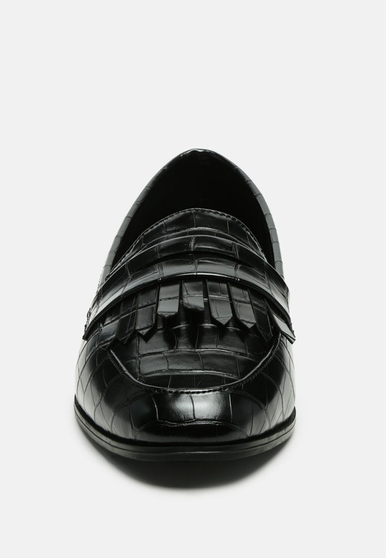 Pecker Black Patent Pu Everyday Loafer - Tigbul's Variety Fashion Shop