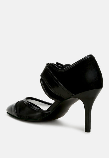 Aneri Buckle Detail Pump Sandals - Tigbul's Variety Fashion Shop