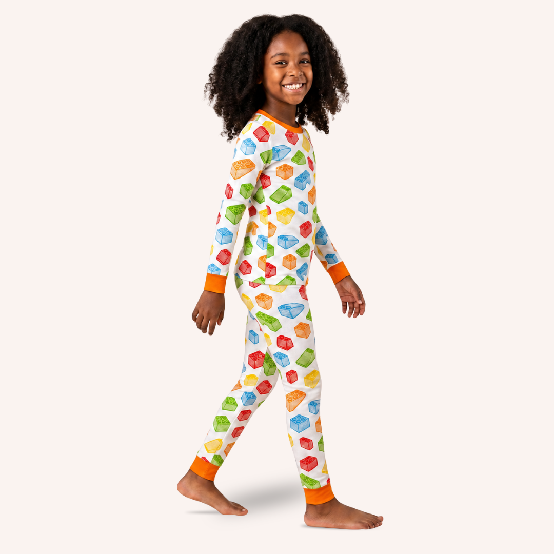 Girls' Building Dreams Pajamas - Tigbul's Variety Fashion Shop