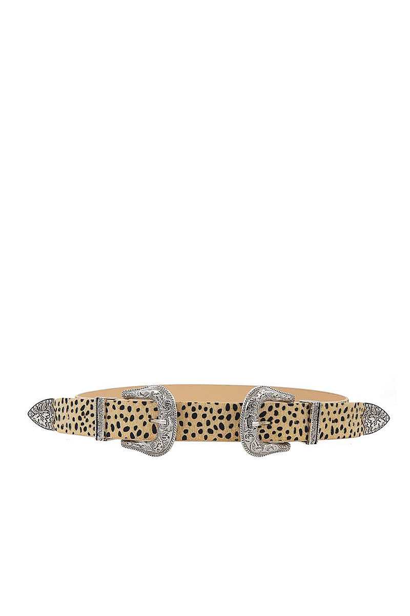 Fashion Chic Trendy Double Buckle Leopar Belt - Tigbul's Variety Fashion Shop