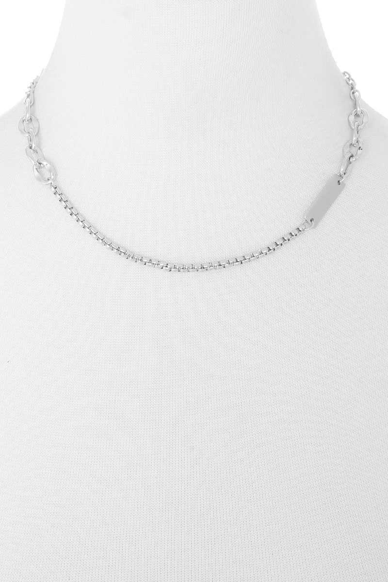 Metal Chain Necklace - Tigbul's Variety Fashion Shop