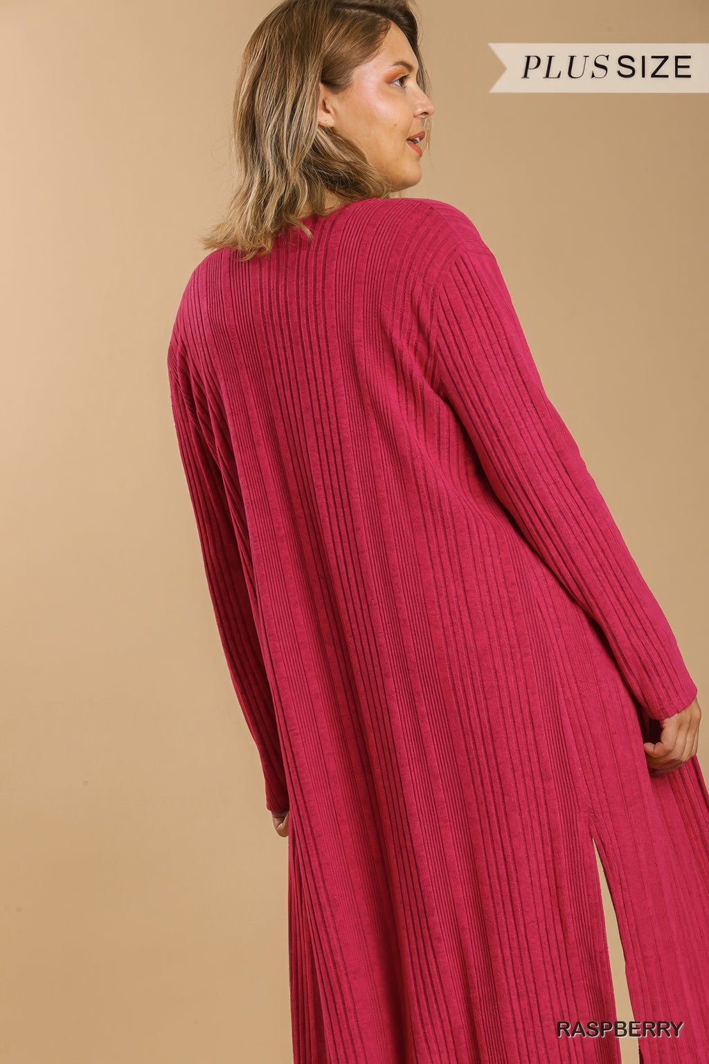 Open Front Long Body Cardigan - Tigbul's Variety Fashion Shop