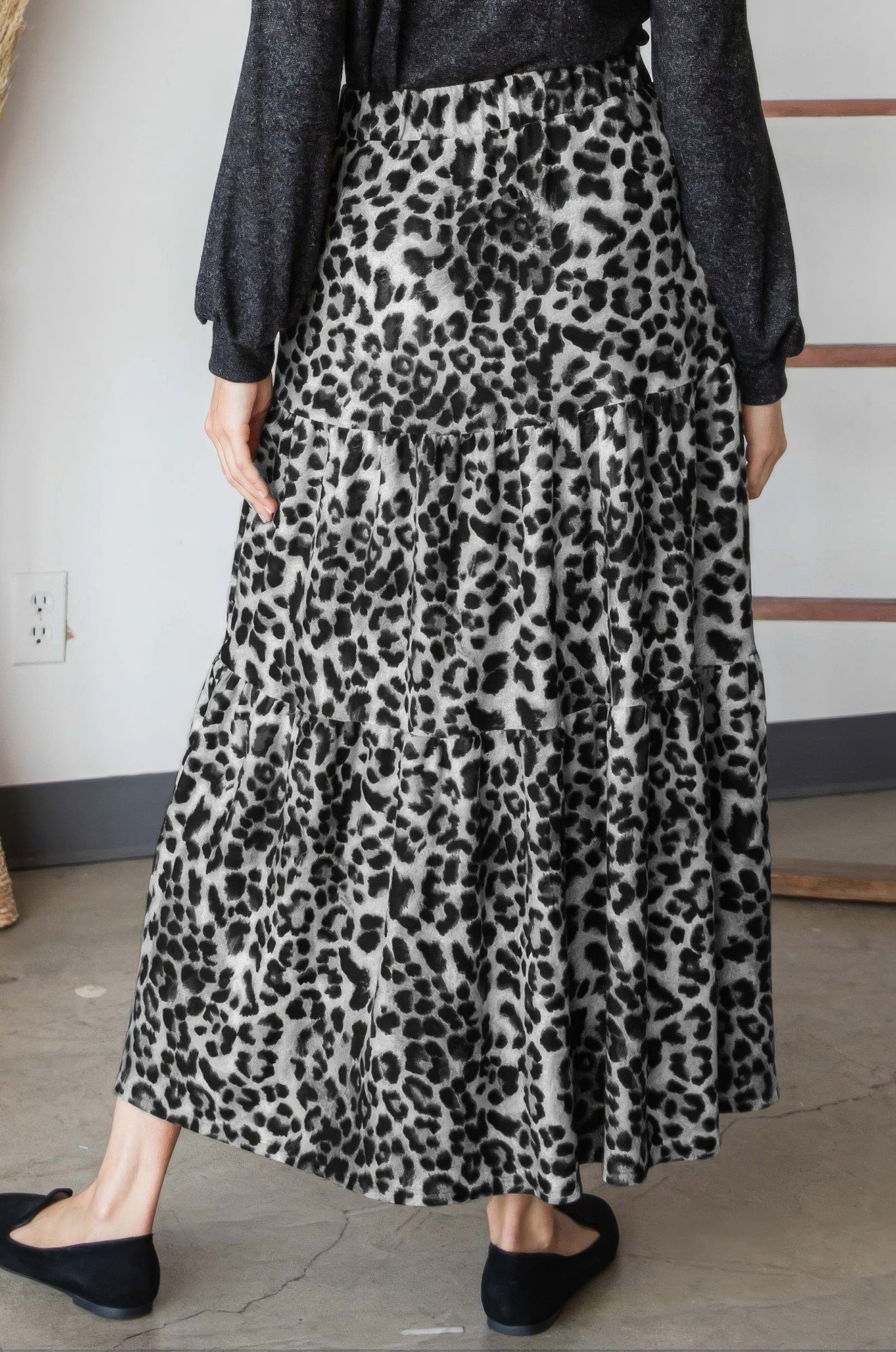 Leopard Maxi Skirt - Tigbul's Variety Fashion Shop