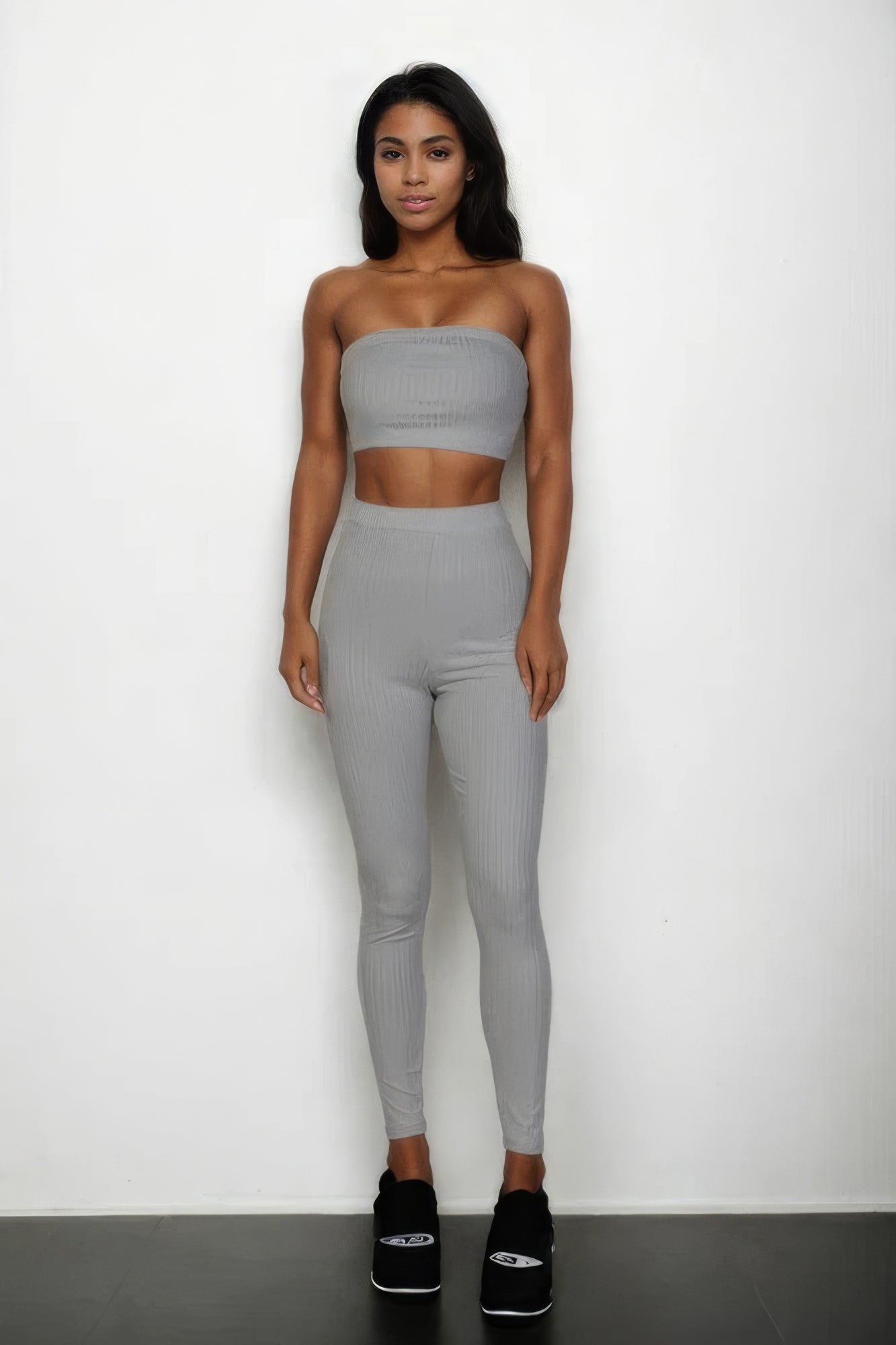 Ribbed Tube Top & Leggings Set - Tigbul's Variety Fashion Shop