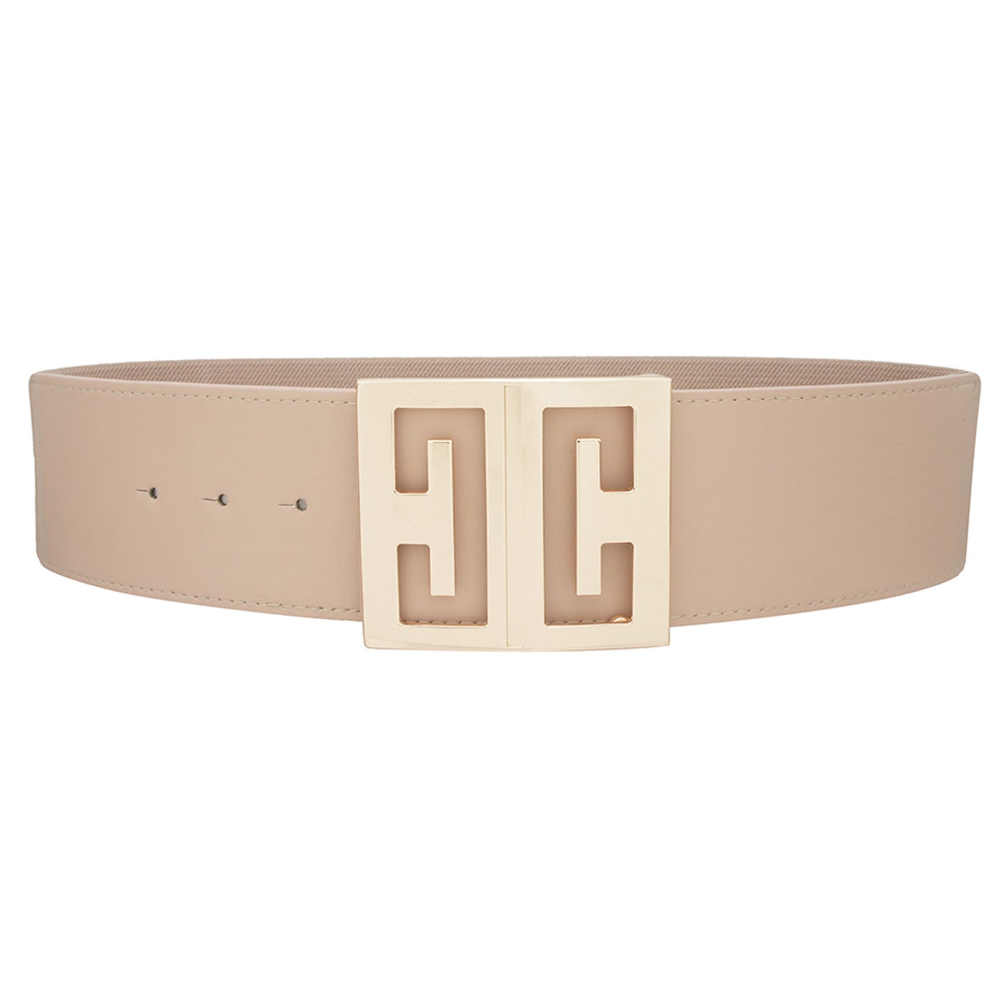 Mirror Cut Out Square Buckle Belt - Tigbul's Variety Fashion Shop