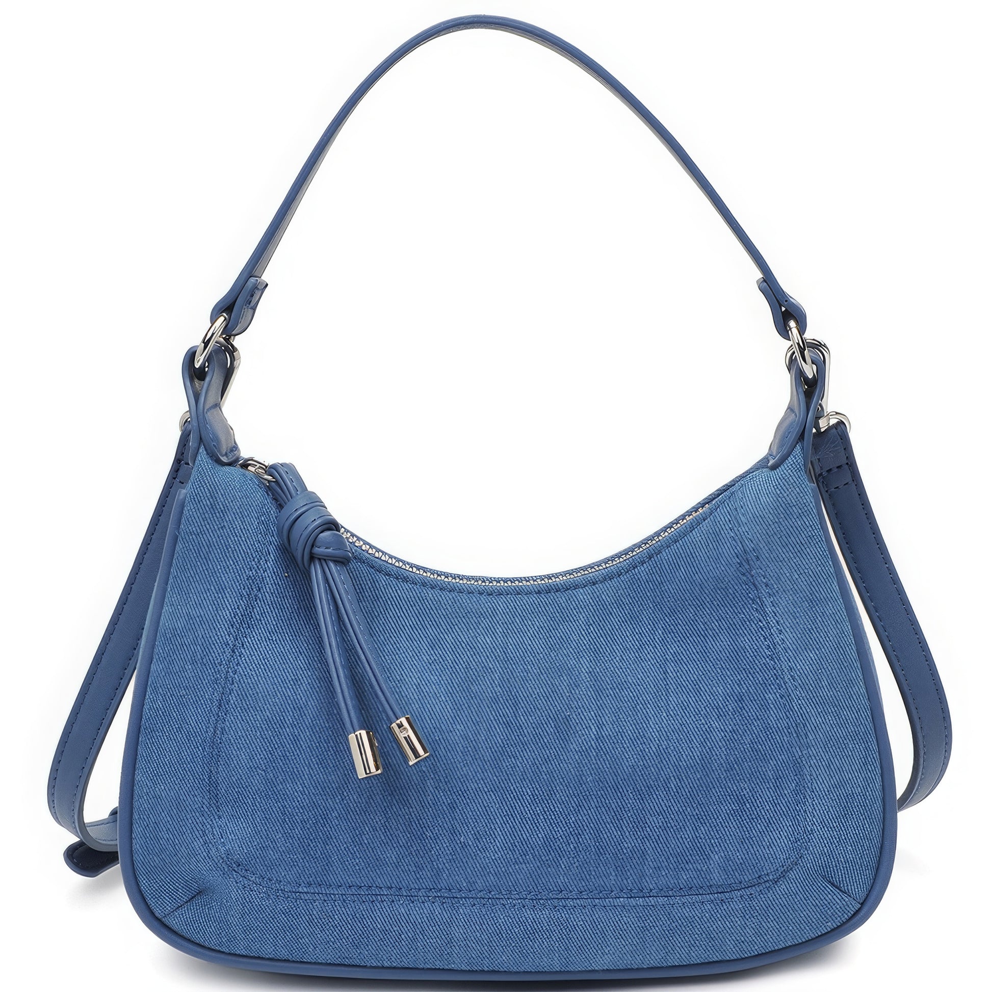 Fashion Denim Texture Shoulder Crossbody Bag - Tigbul's Variety Fashion Shop