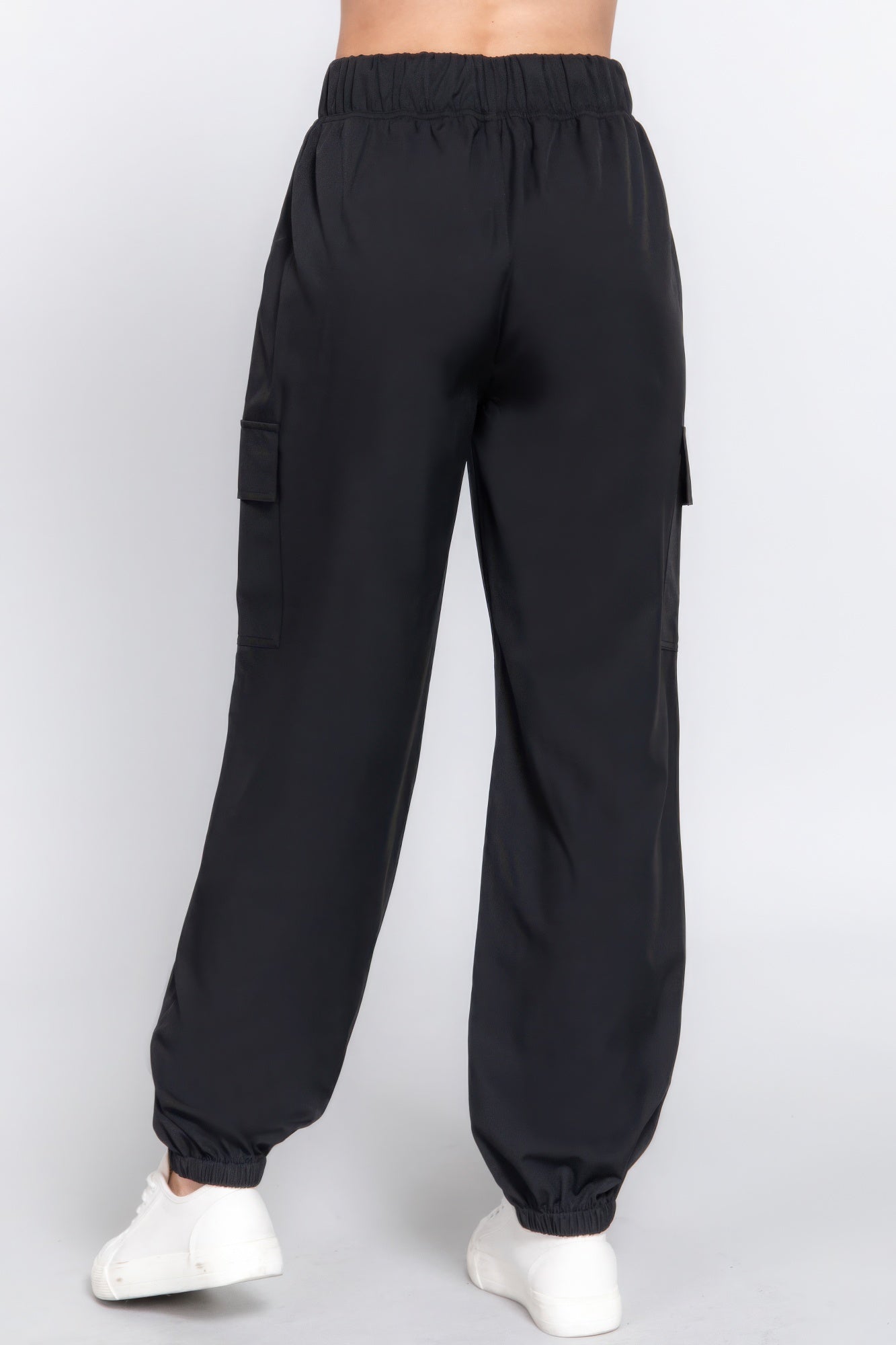 Light Weight Stretch Woven Cargo Jogger Pants - Tigbul's Variety Fashion Shop