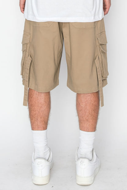 Twill Tuility Jogger Shorts - Tigbul's Variety Fashion Shop