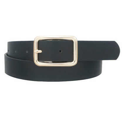 Modern Rectangle Buckle Belt - Tigbul's Variety Fashion Shop