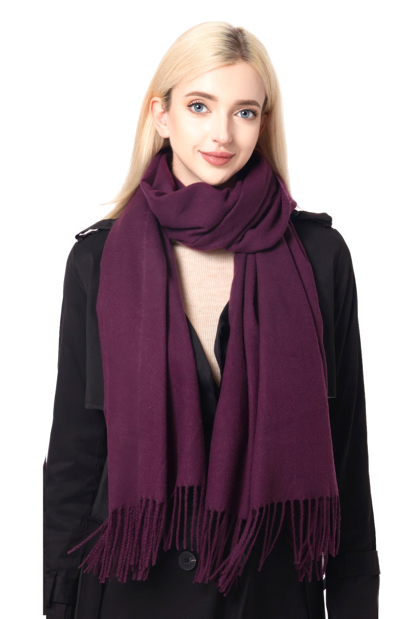 Fashion Basic Blanket Scarf - Tigbul's Variety Fashion Shop