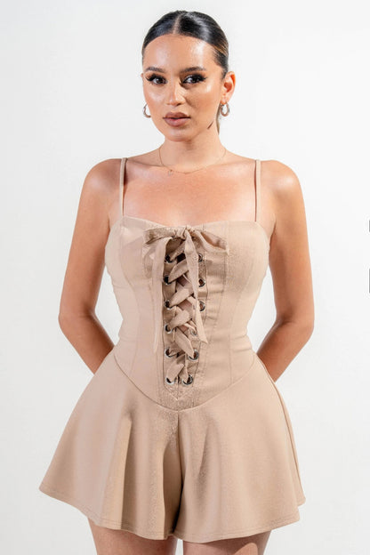 Stretch Woven Jumpsuit - Tigbul's Variety Fashion Shop