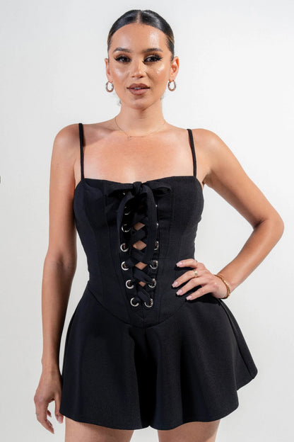 Stretch Woven Jumpsuit - Tigbul's Variety Fashion Shop