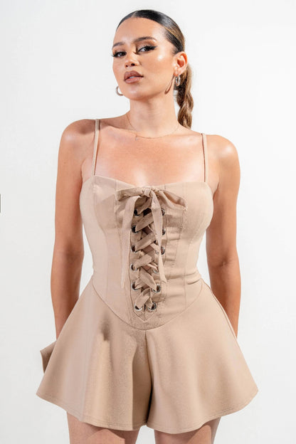 Stretch Woven Jumpsuit - Tigbul's Variety Fashion Shop