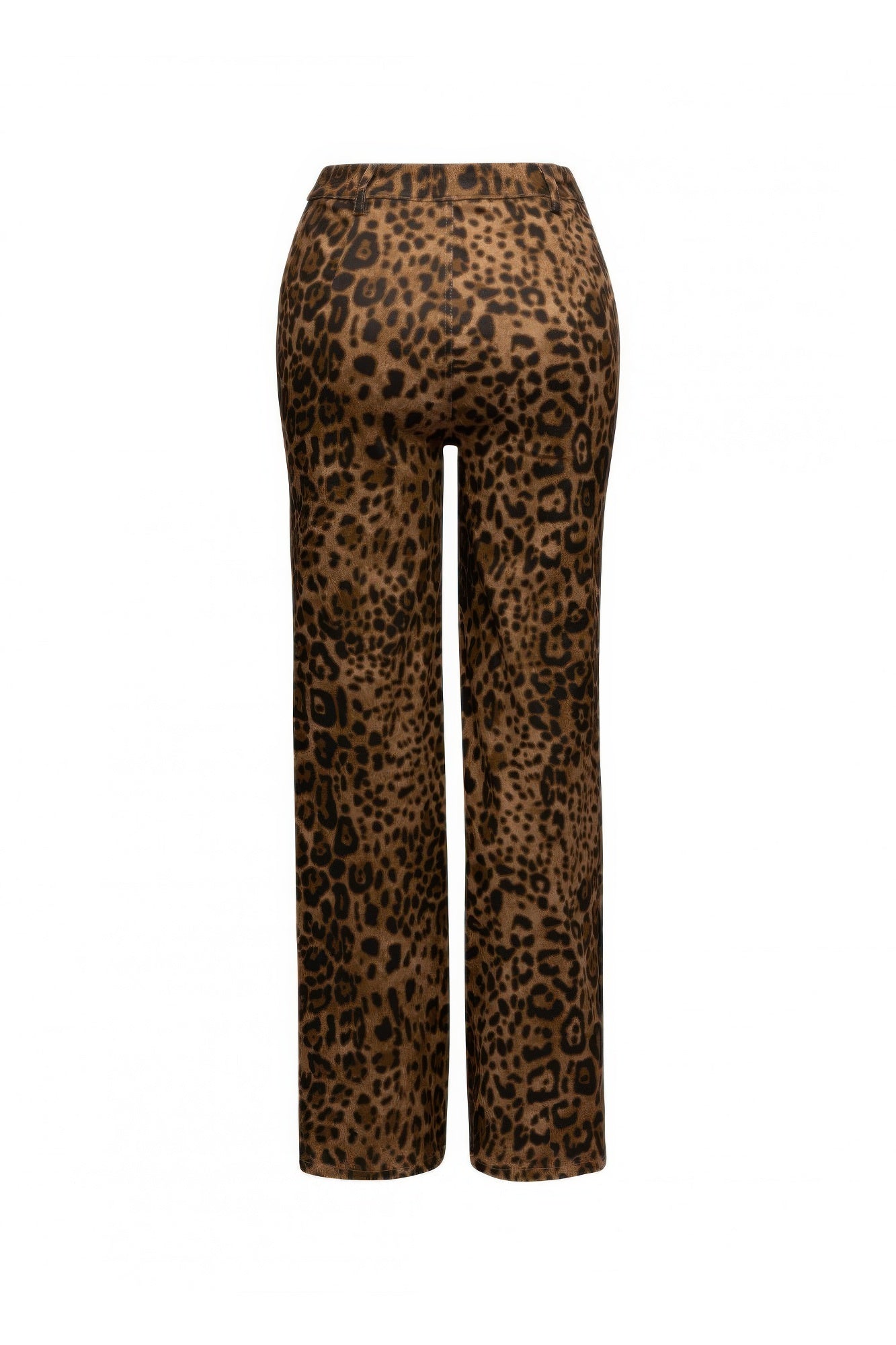 Leopard Printed Wide Leg Pants - Tigbul's Variety Fashion Shop