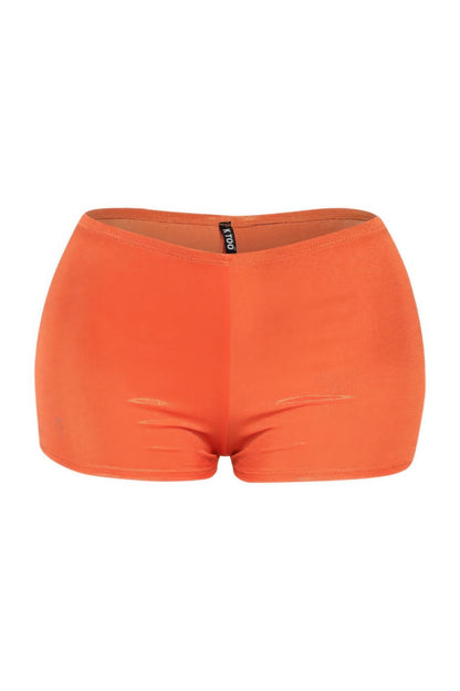 Shimmer High Waisted Shorts - Tigbul's Variety Fashion Shop