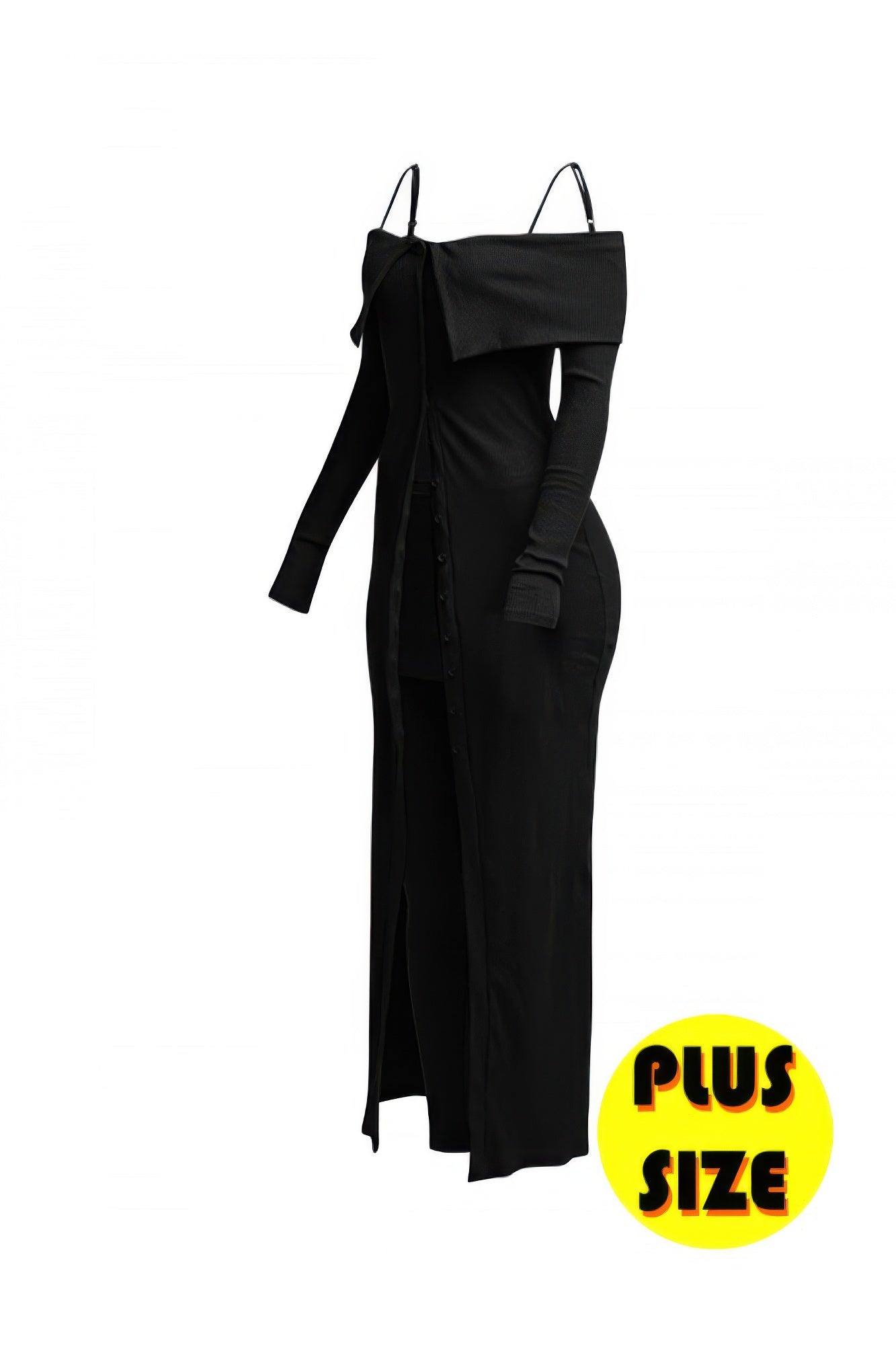 Plus Size Long Length Top & Skirt Leggings Set - Tigbul's Variety Fashion Shop