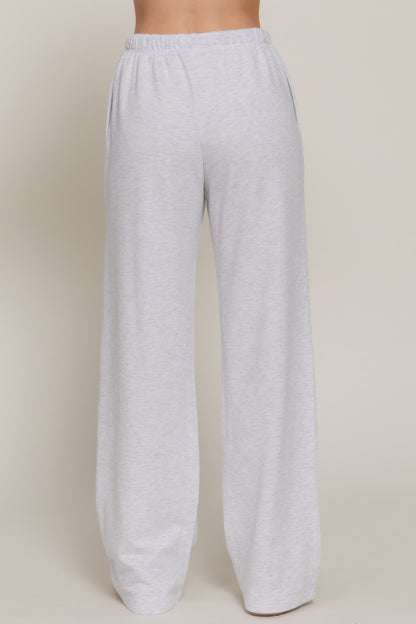 Waistband Print Detail Sweatpants - Tigbul's Variety Fashion Shop