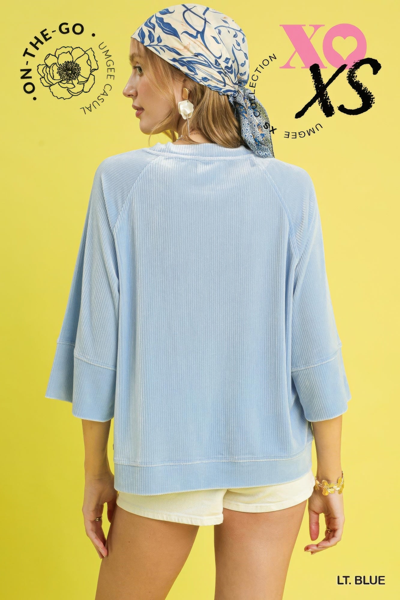 Ribbed Knit Oversized Top - Tigbul's Variety Fashion Shop