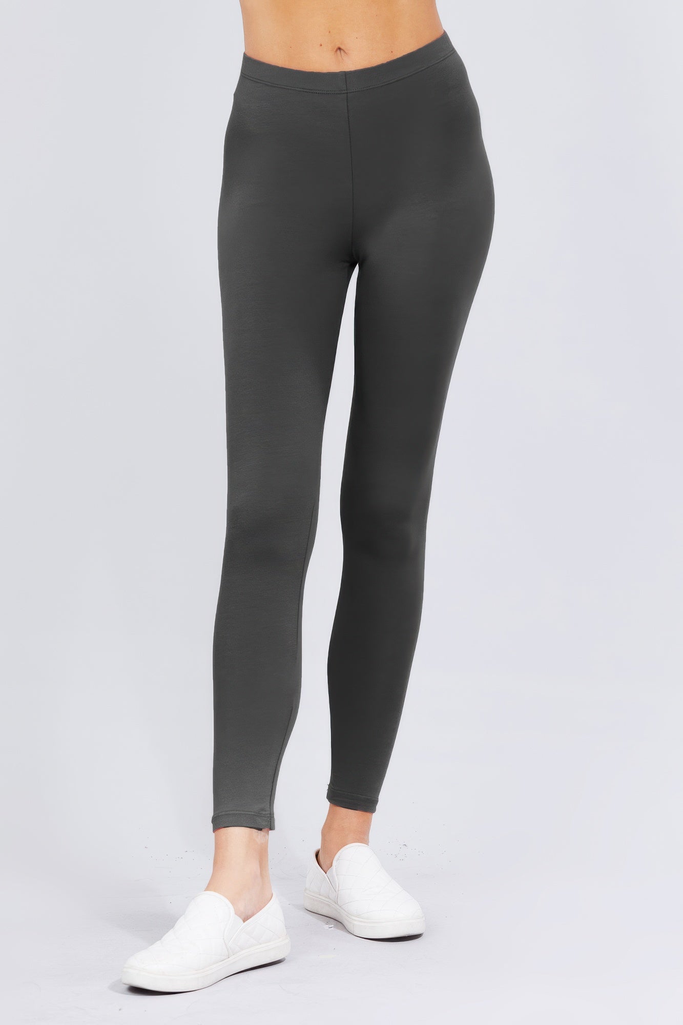 Cotton Spandex Leggings - Tigbul's Variety Fashion Shop