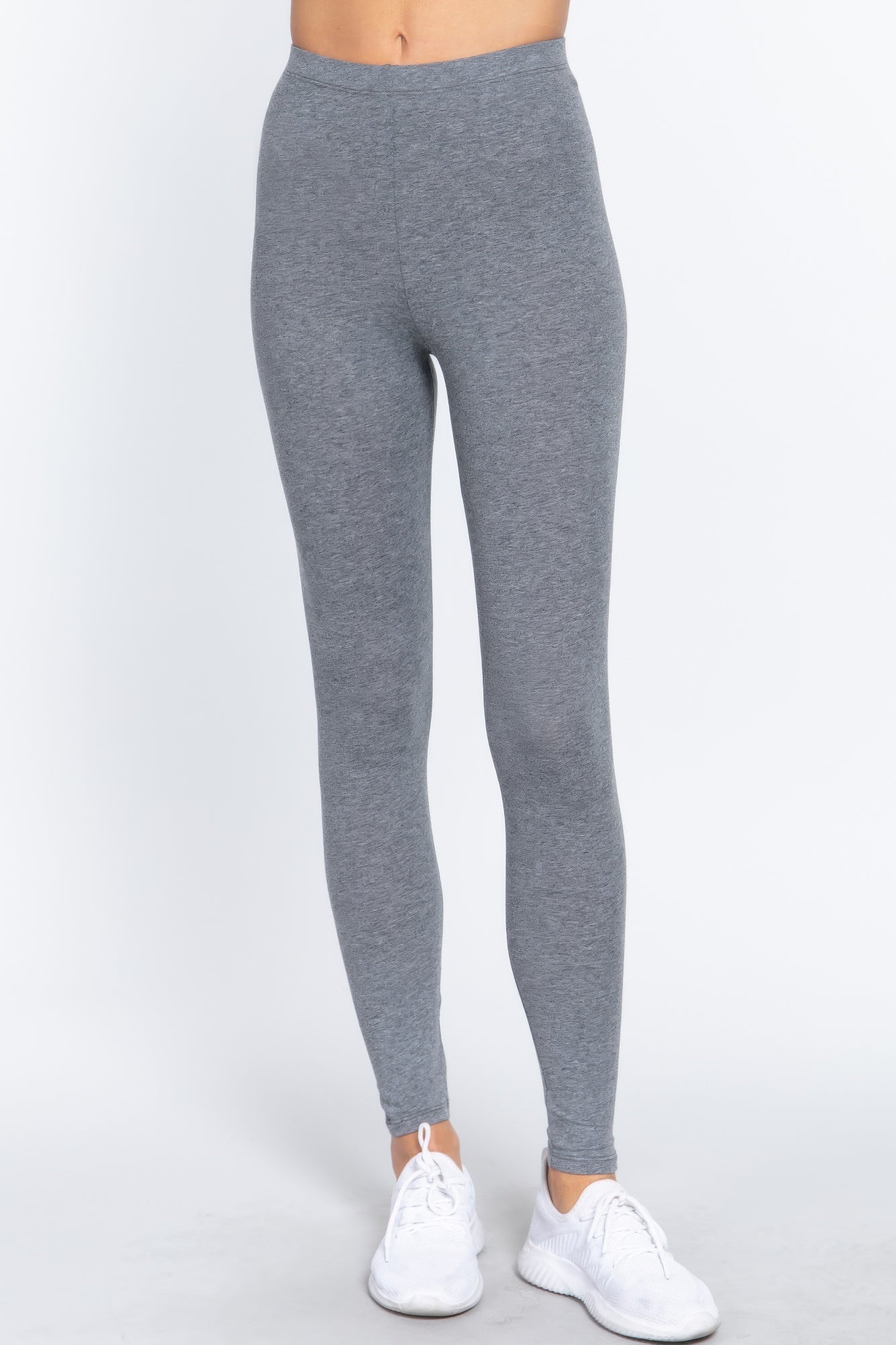 Cotton Spandex Leggings - Tigbul's Variety Fashion Shop