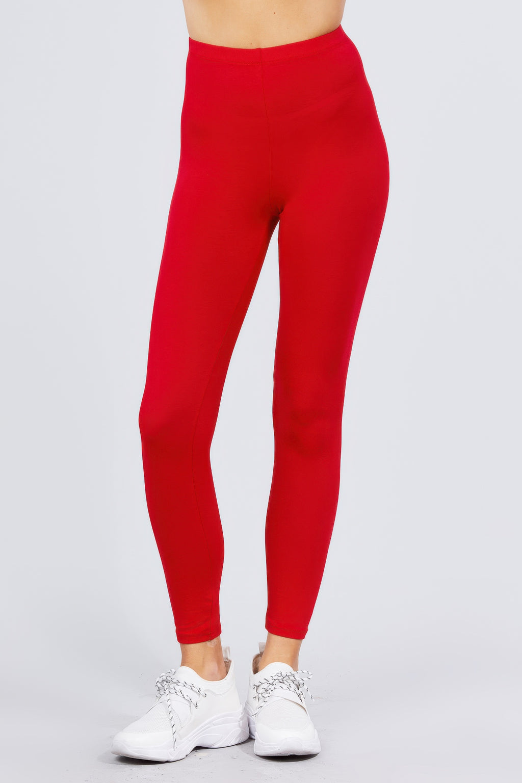 Cotton Spandex Leggings - Tigbul's Variety Fashion Shop