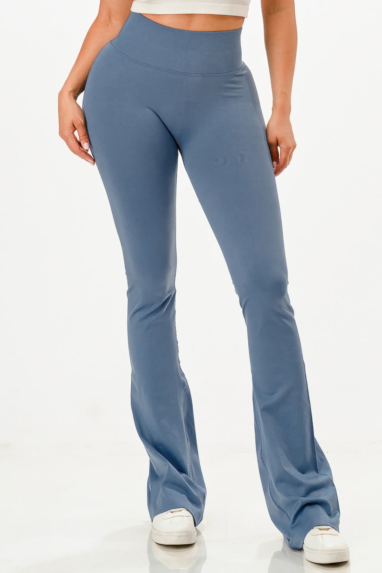 Premium Seamless Bell Bottom Work Out Flare Pants - Tigbul's Variety Fashion Shop