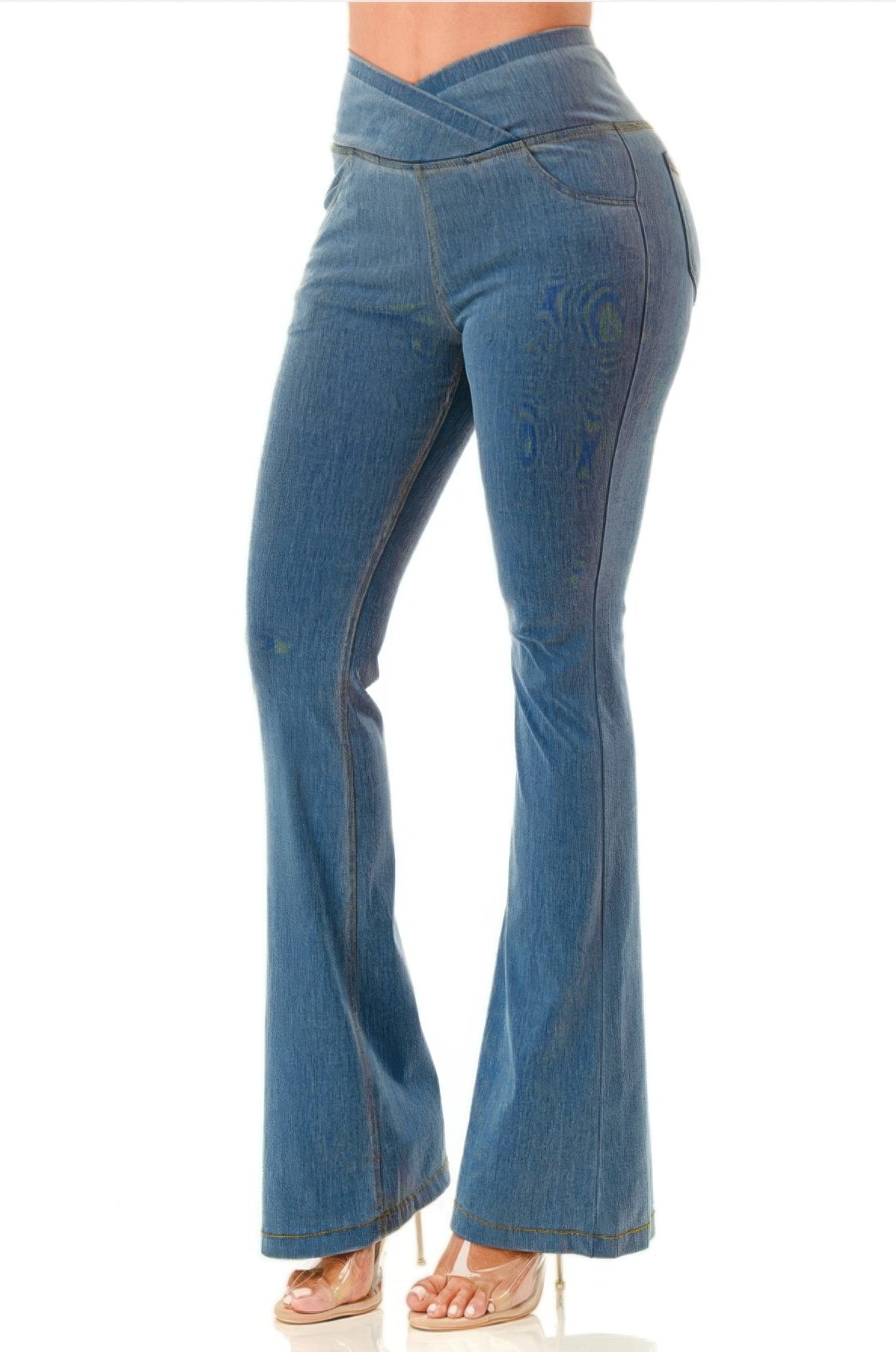 Light Weight Flare Jeans - Tigbul's Variety Fashion Shop