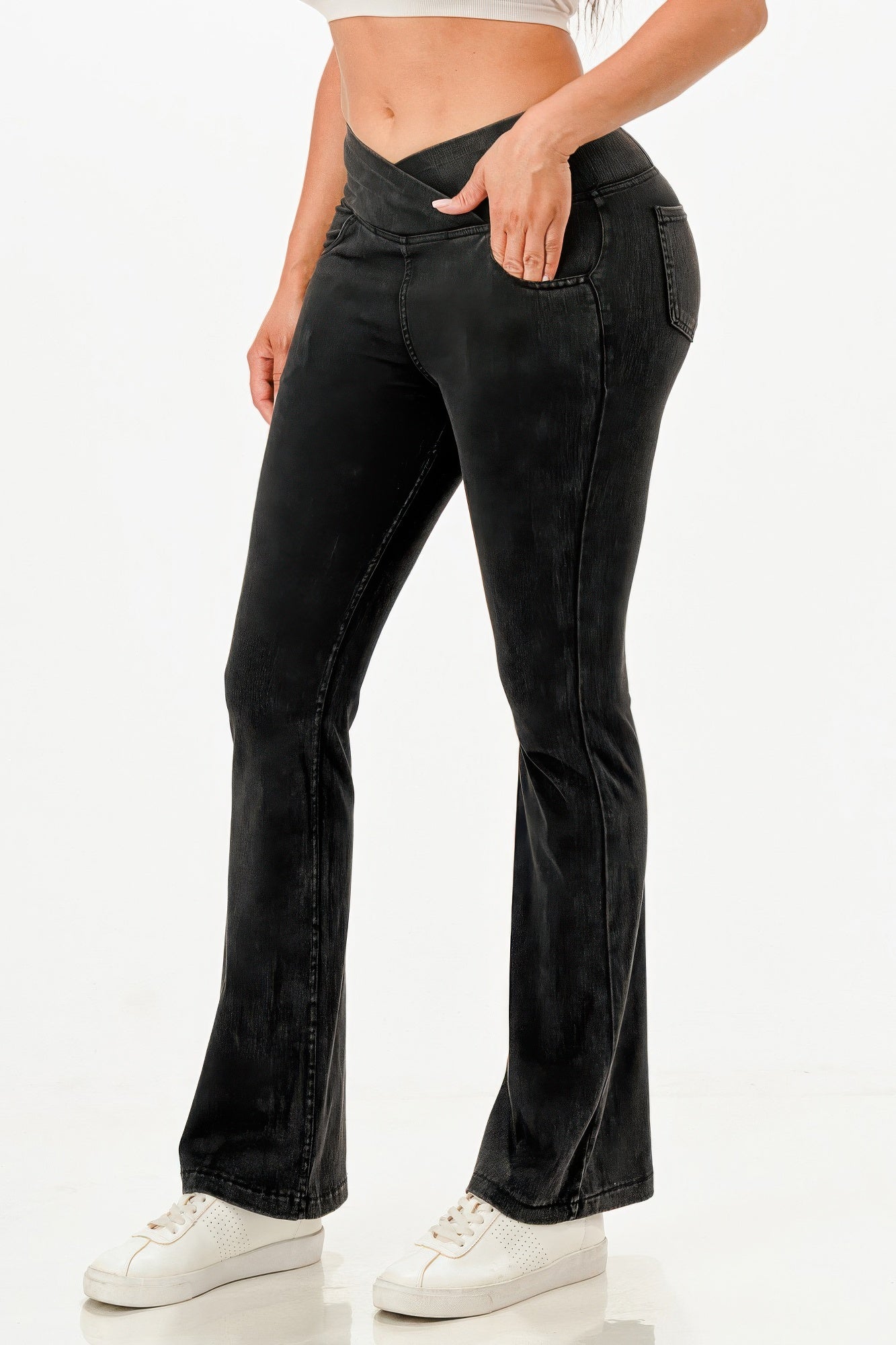 Light Weight Flare Jeans - Tigbul's Variety Fashion Shop