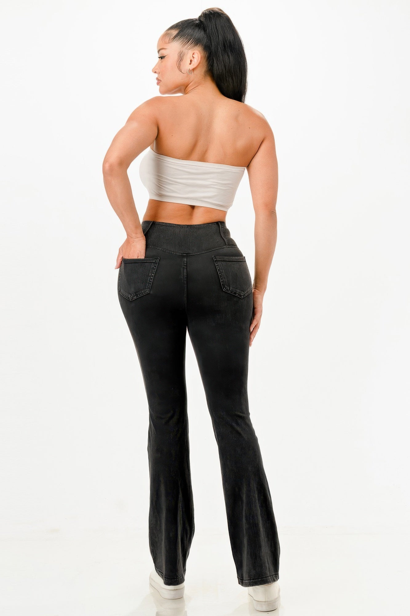 Light Weight Flare Jeans - Tigbul's Variety Fashion Shop
