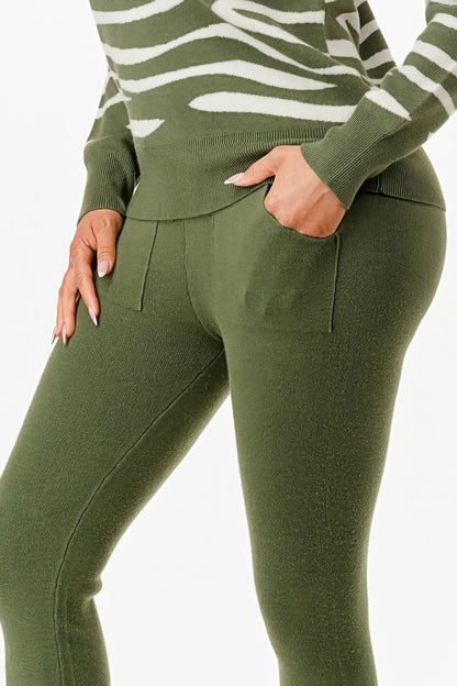 Pullover Sweater Top And Pant Set - Tigbul's Variety Fashion Shop