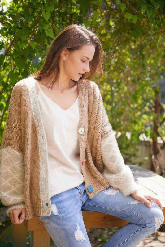 Front Drop Shoulder Cardigan - Tigbul's Variety Fashion Shop
