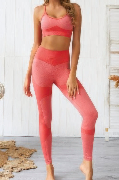 Seamless Activewear Two Piece Set - Tigbul's Variety Fashion Shop