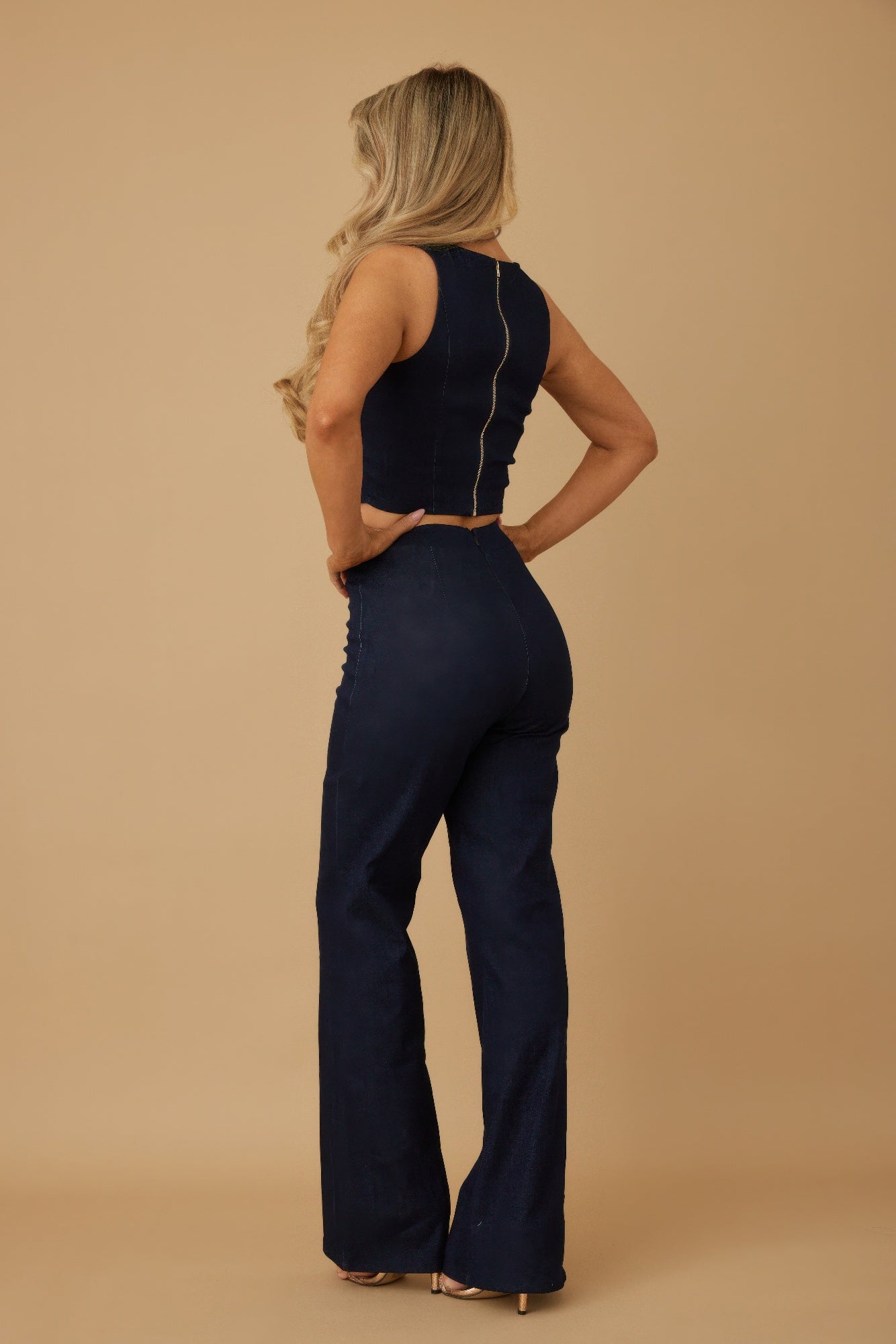 Crop Vest Casual Sets - Tigbul's Variety Fashion Shop