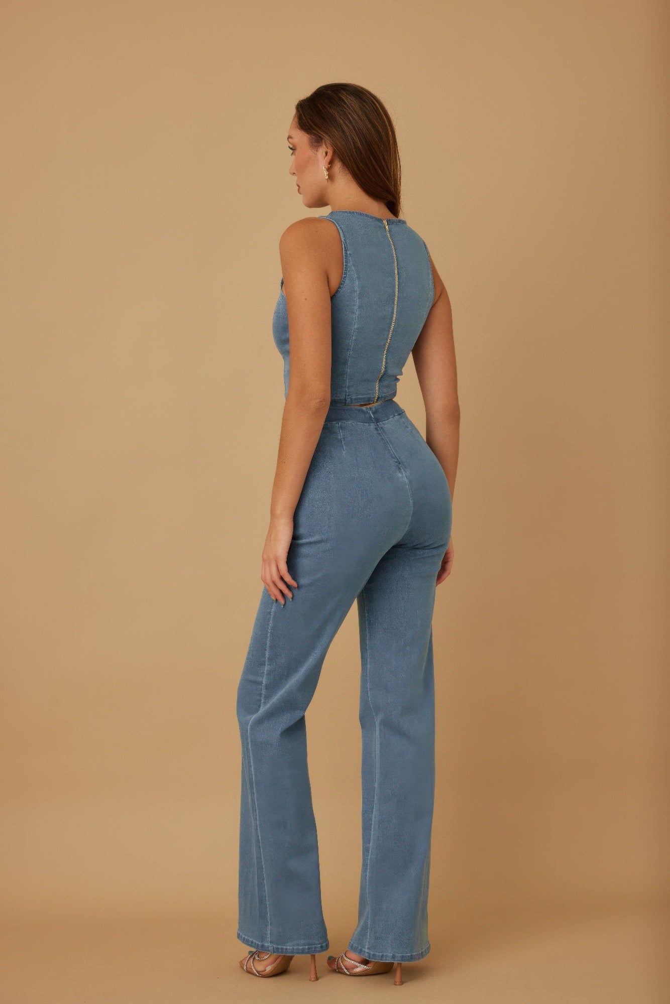 Crop Vest Casual Sets - Tigbul's Variety Fashion Shop