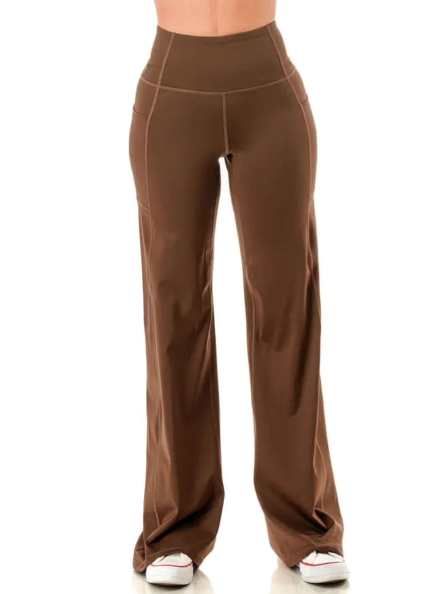 Wide Leg Flare Yoga Pants - Tigbul's Variety Fashion Shop