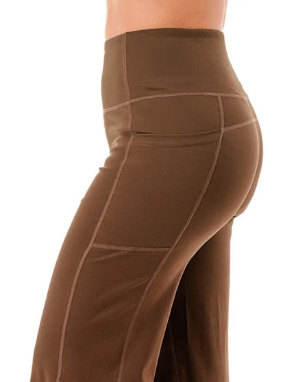 Wide Leg Flare Yoga Pants - Tigbul's Variety Fashion Shop