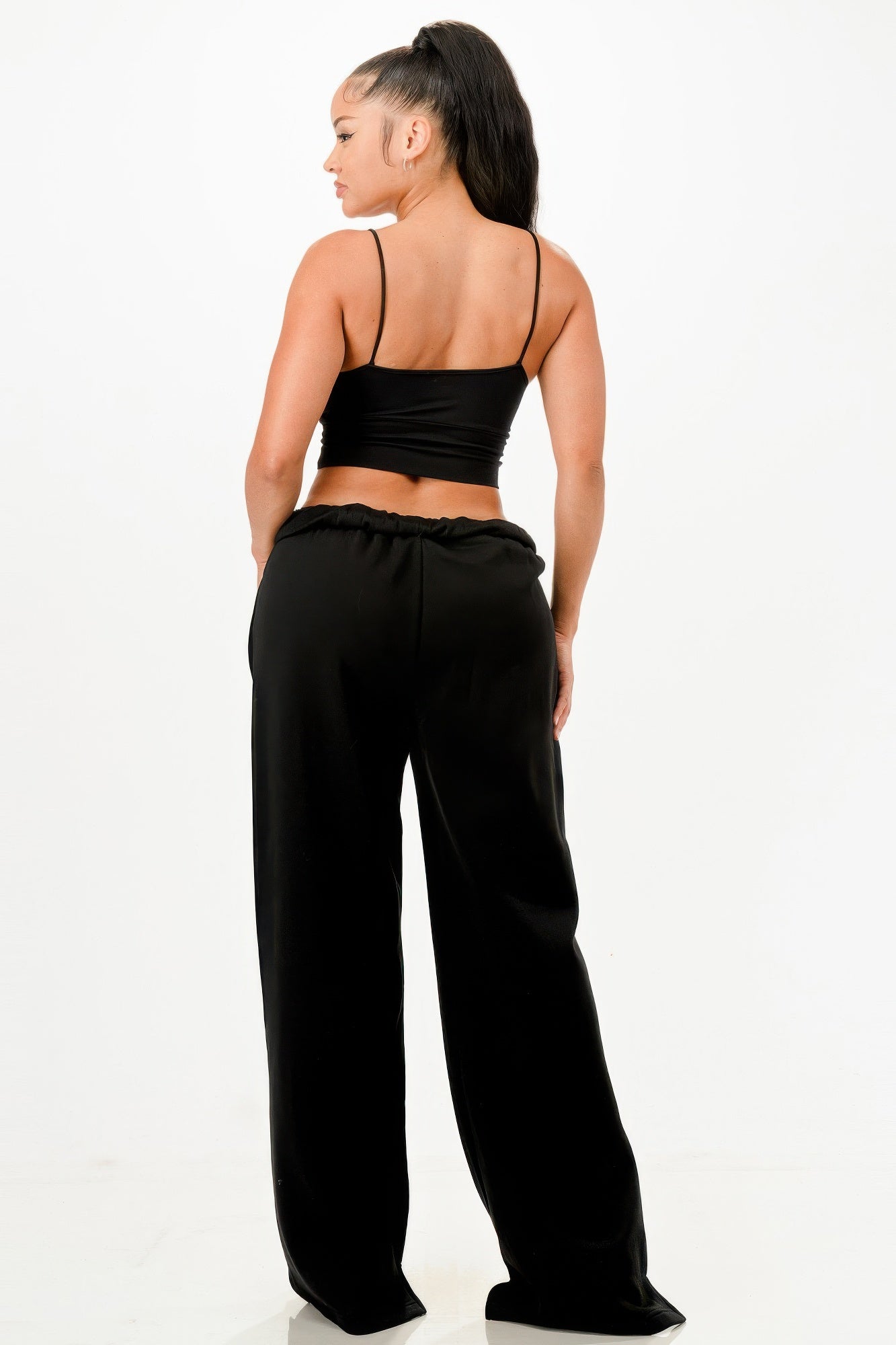 Black Baggy Sweatpants, Female | Tigbuls Variety Fashion Shop