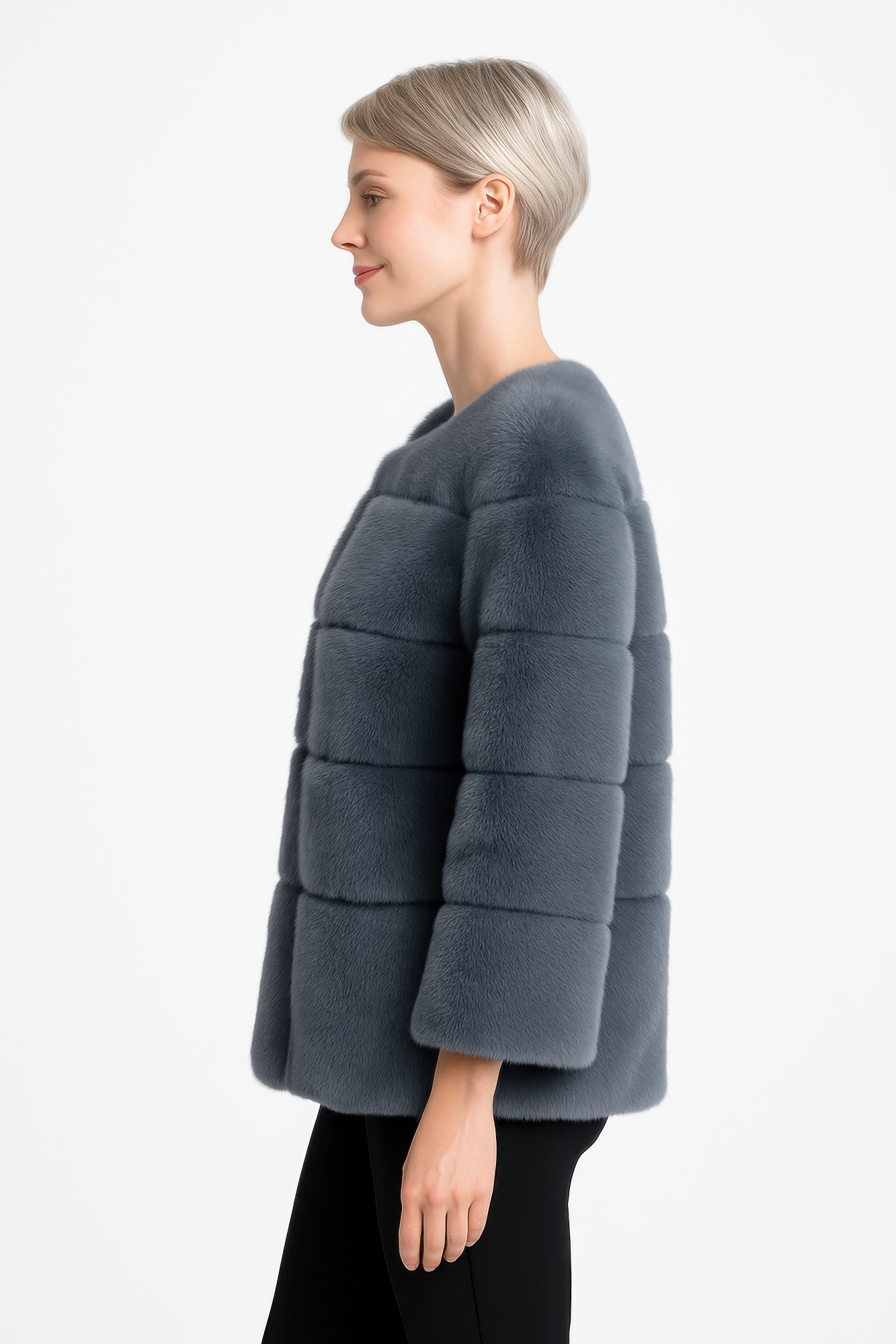 Plush Camel Faux Fur Jacket - Tigbul's Variety Fashion Shop