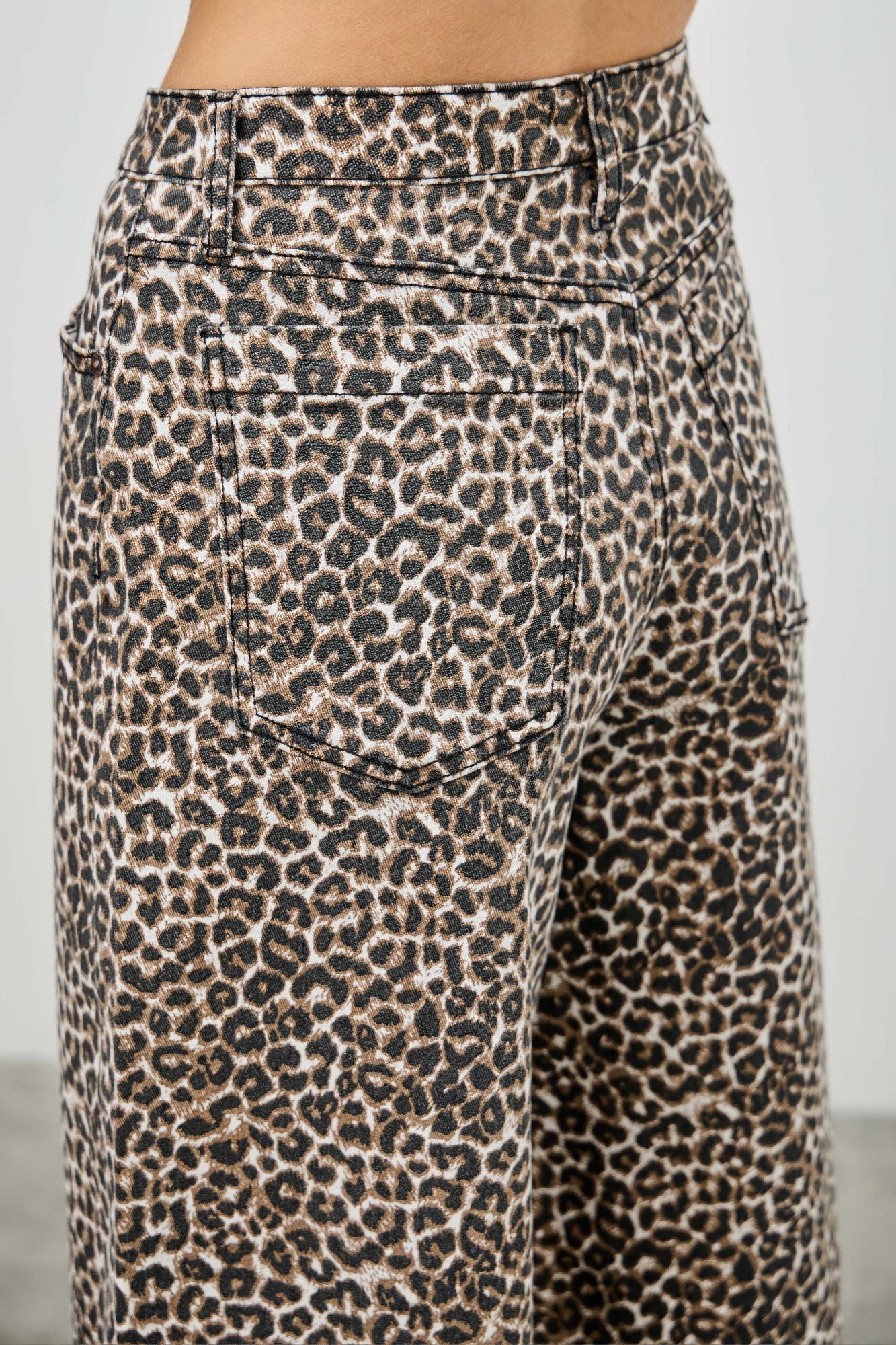 Leopard Super High Rise Wide Leg With Stretch - Tigbul's Variety Fashion Shop