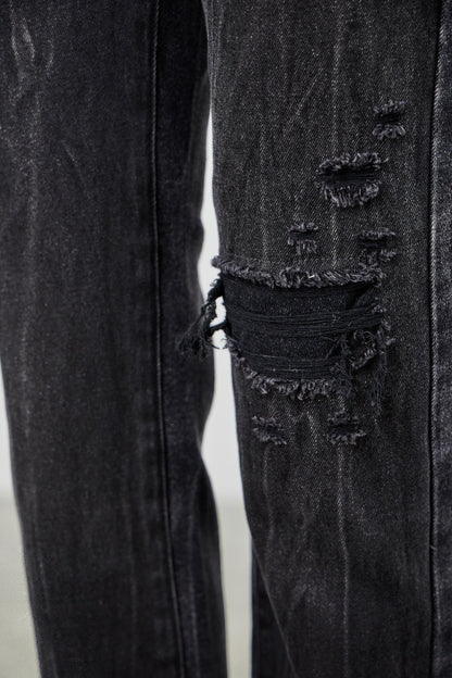 High Rise Slim Fit With Button Fly - Tigbul's Variety Fashion Shop