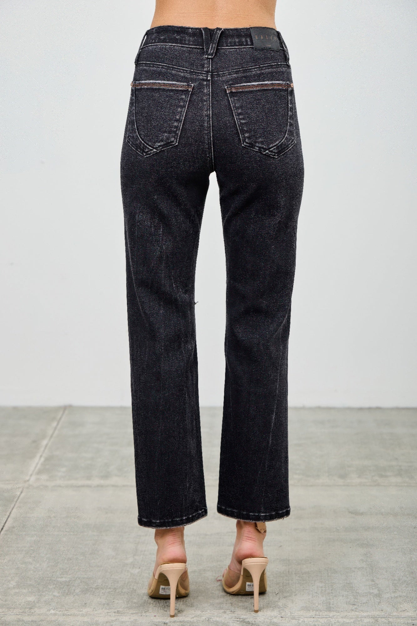 High Rise Slim Fit With Button Fly - Tigbul's Variety Fashion Shop