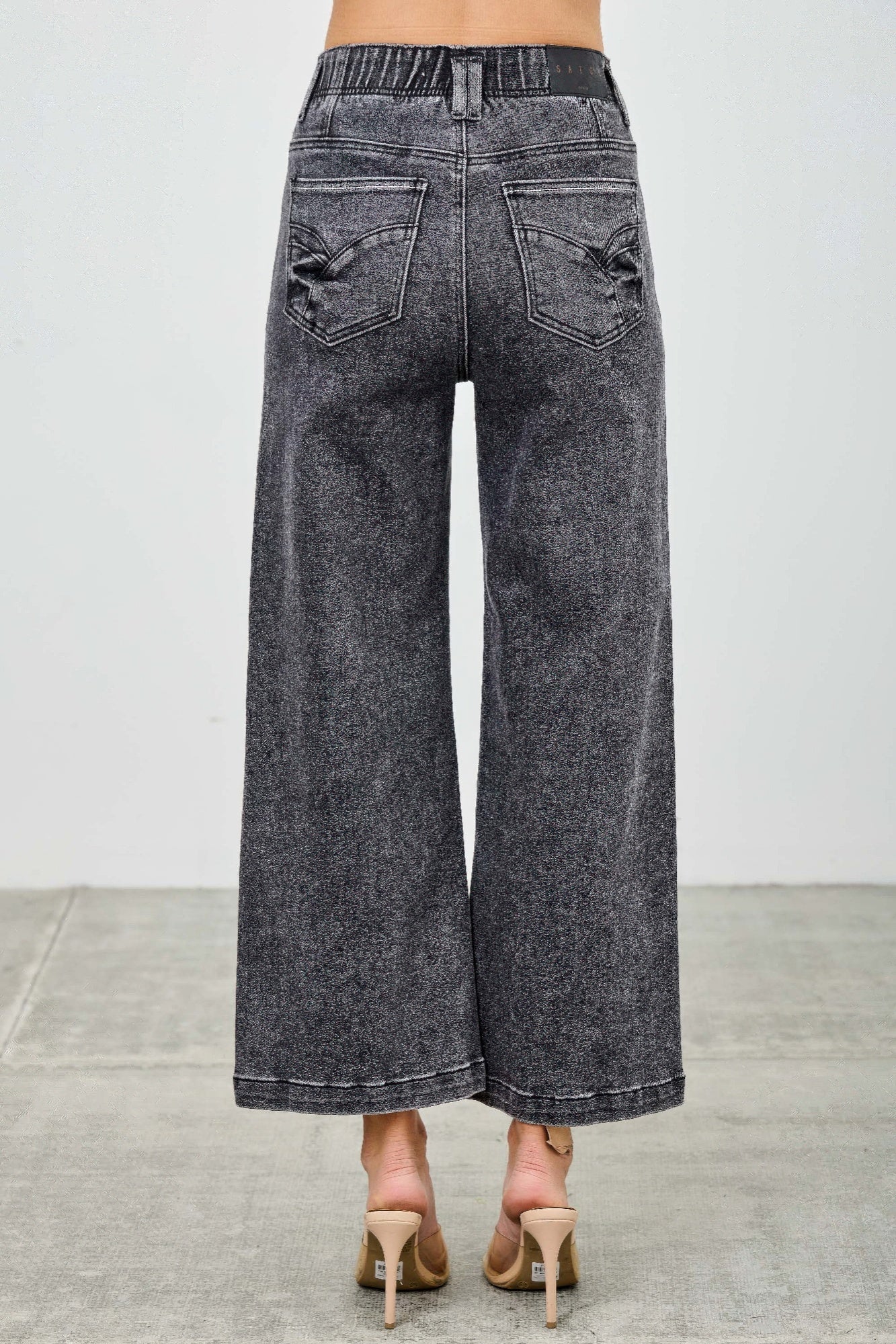 High Rise Wide Crop - Tigbul's Variety Fashion Shop